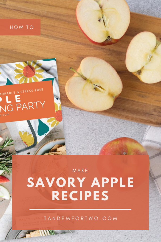 Create Savory Apple Recipes