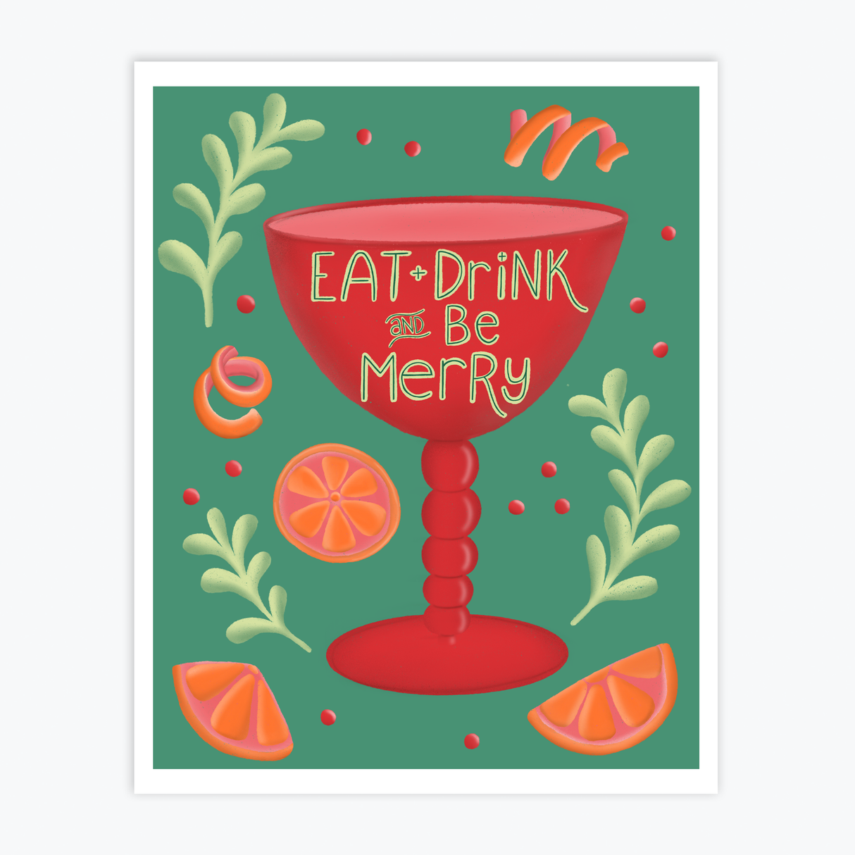 Art Print - Be Merry