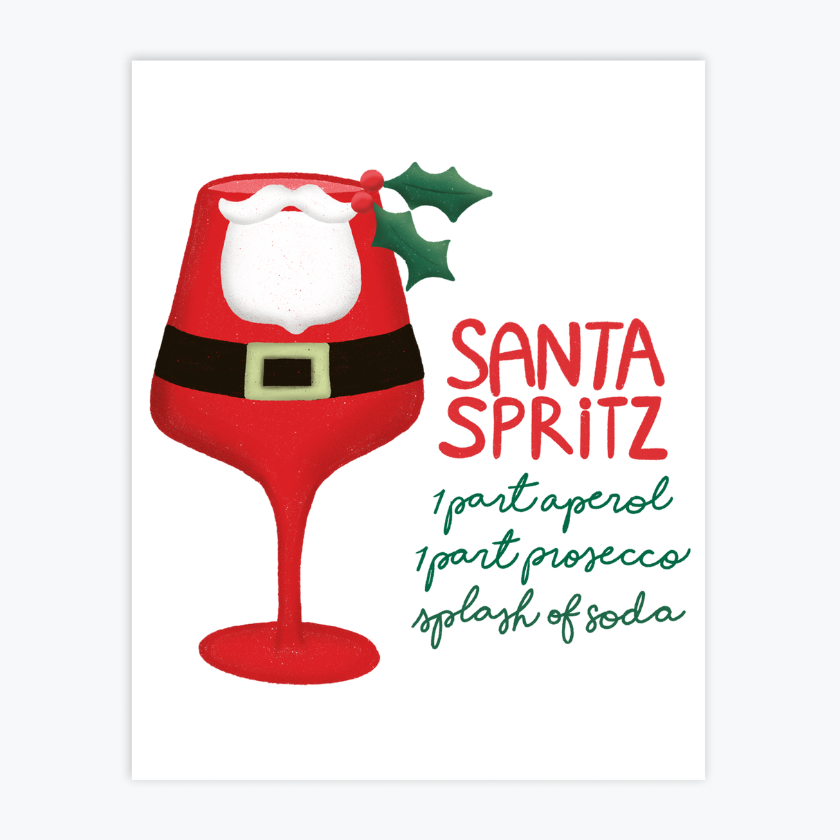 Art Print - Santa Spritz
