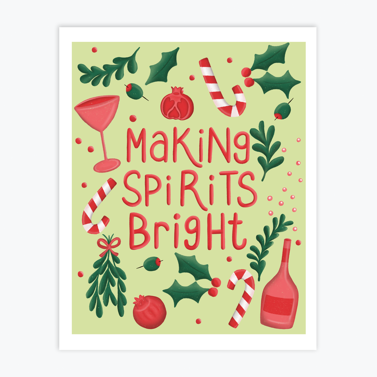 Art Print - Making Spirits Bright