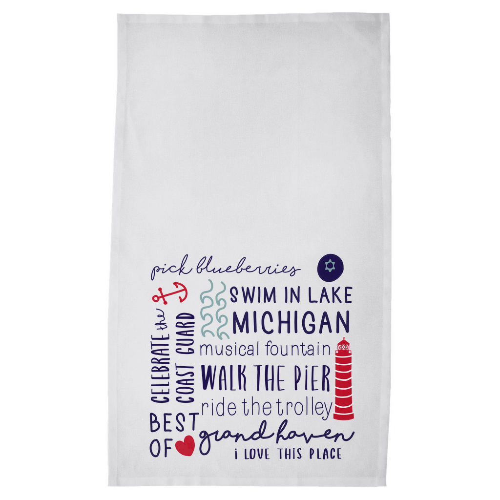 Tea Towel - Best of Grand Haven