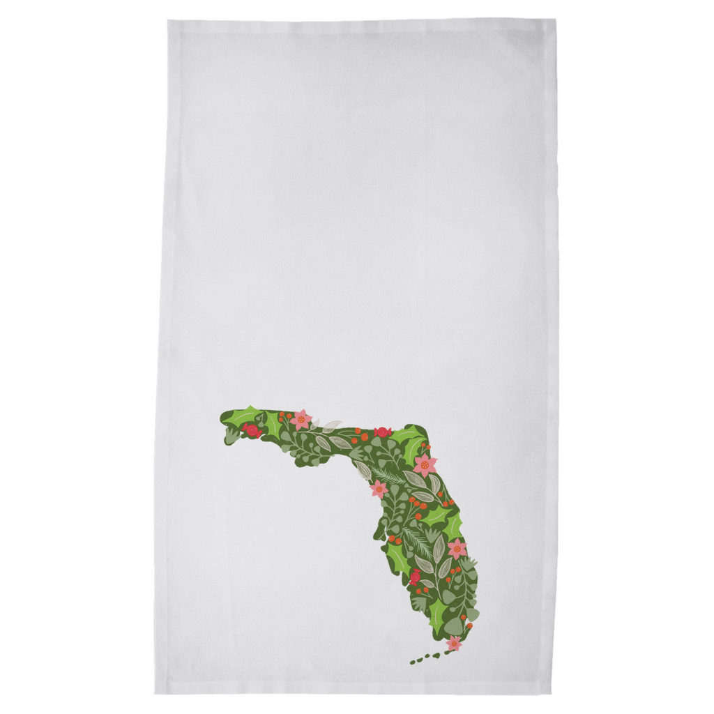 Tea Towel - Florida Christmas