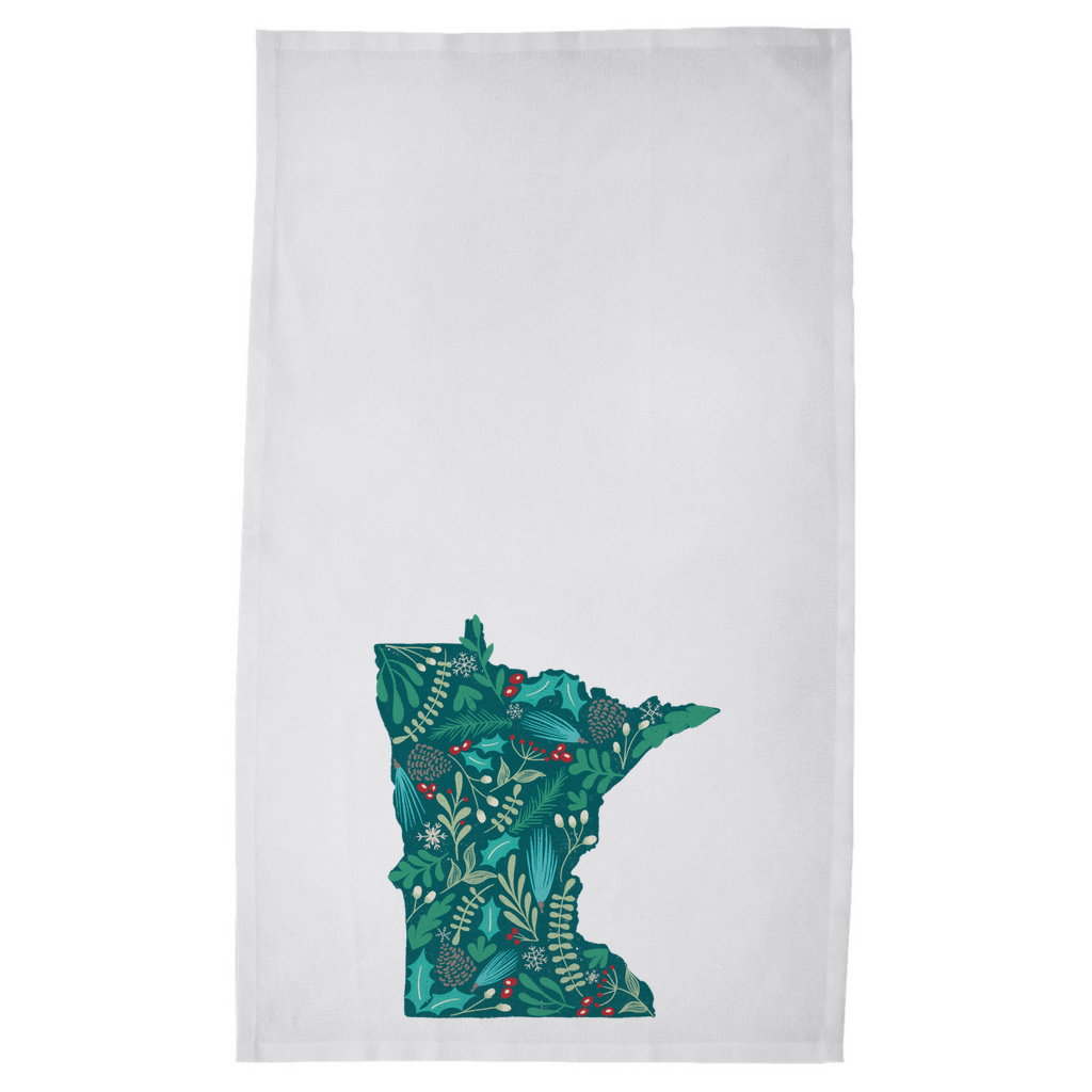Tea Towel - Minnesota Christmas