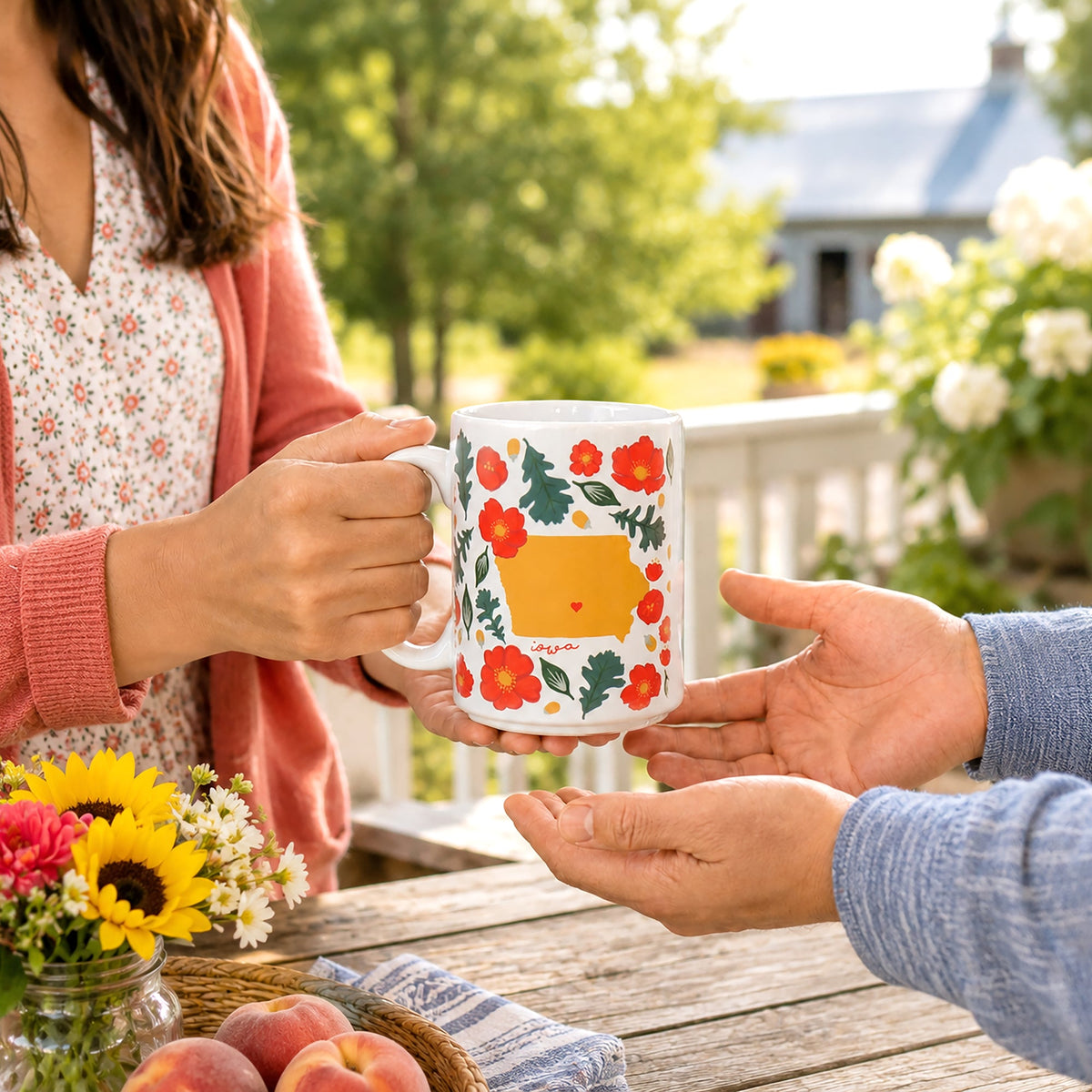 Iowa - 15 oz Ceramic Mug