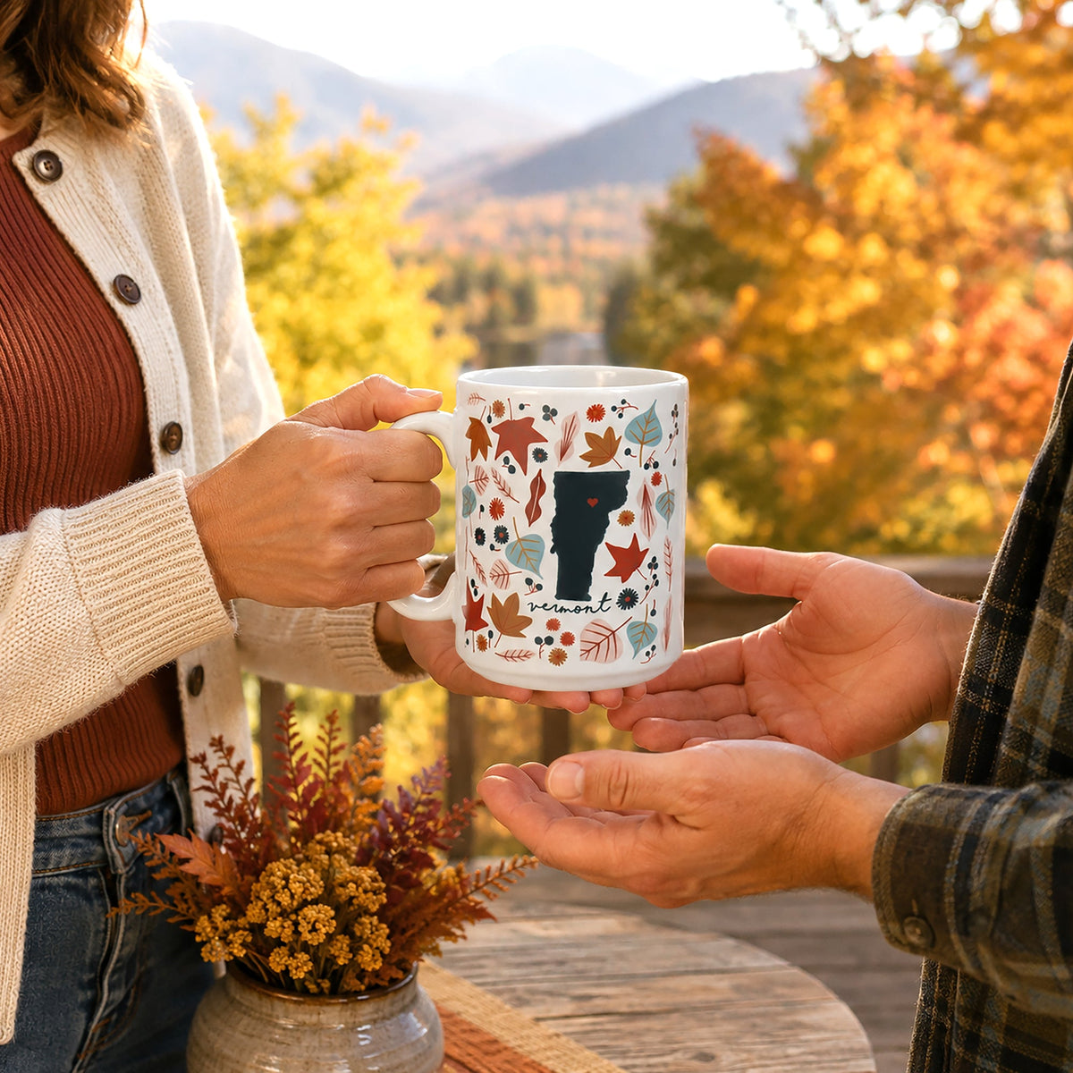 Vermont - 15 oz Ceramic Mug