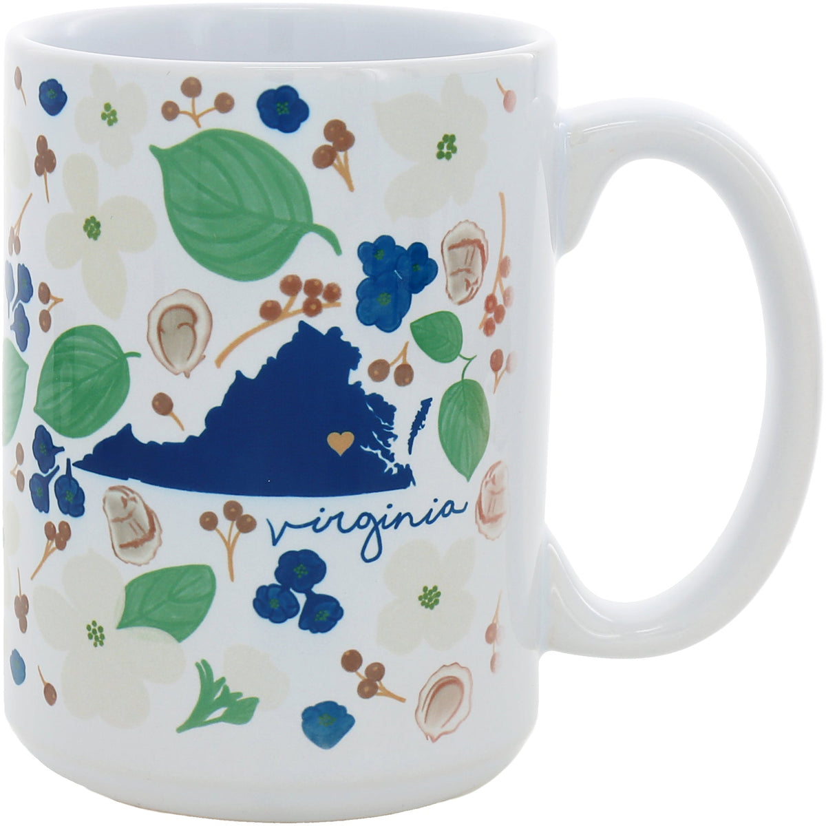 Virginia - 15 oz Ceramic Mug