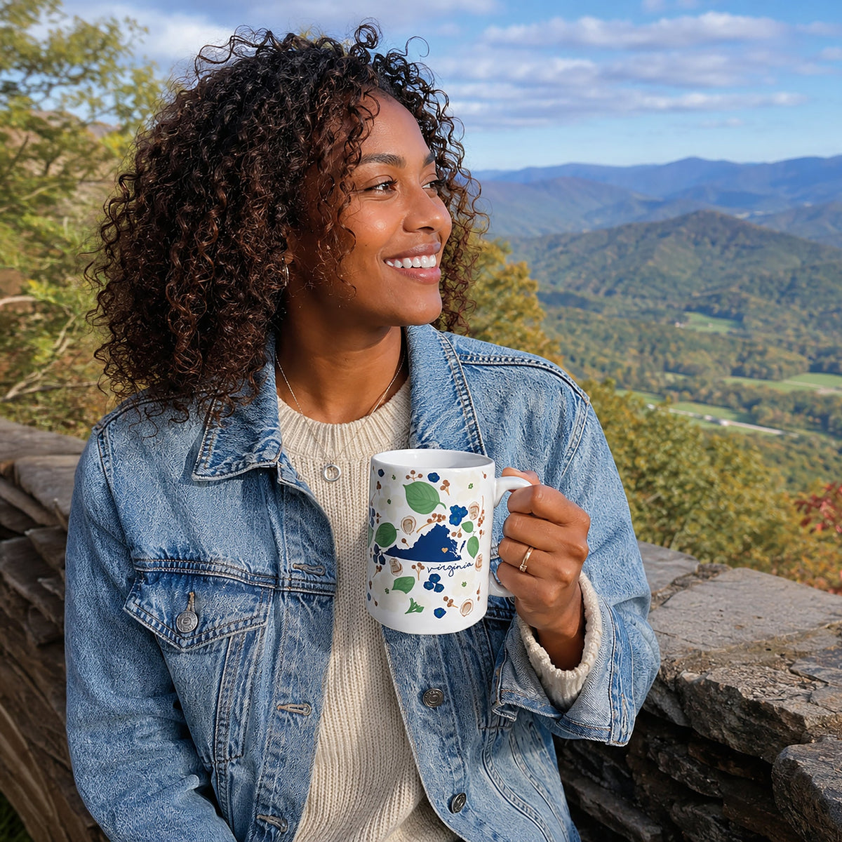 Virginia - 15 oz Ceramic Mug
