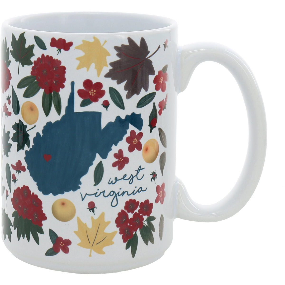 West Virginia - 15 oz Ceramic Mug