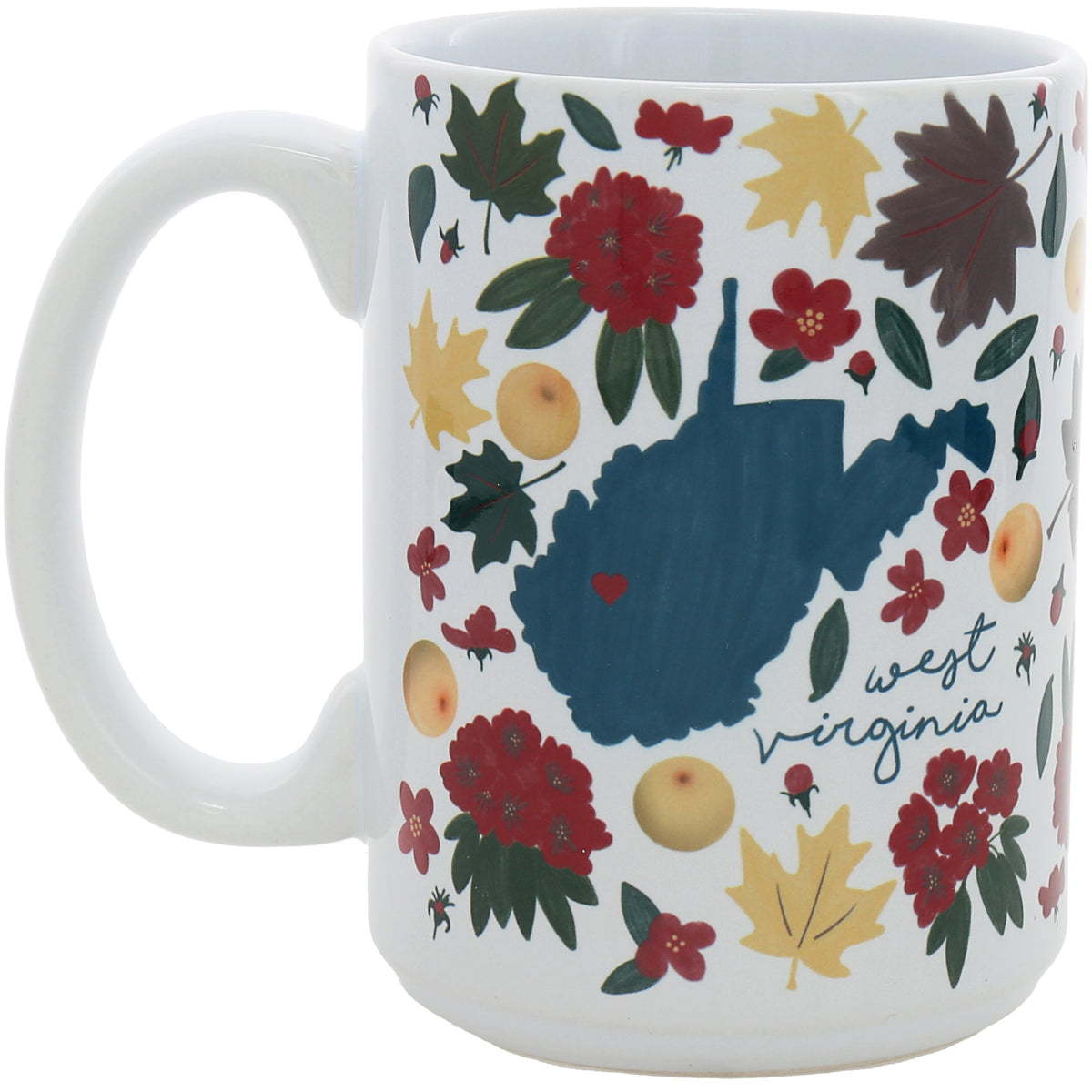 West Virginia - 15 oz Ceramic Mug