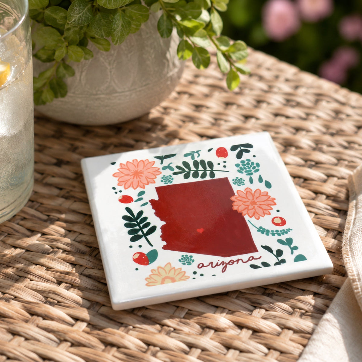 Arizona - Ceramic Coaster