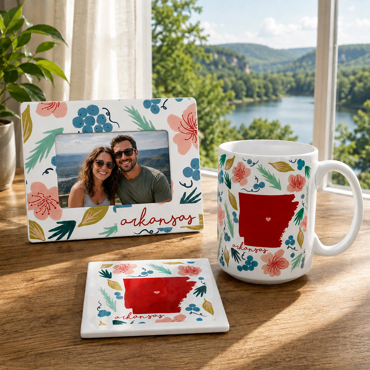 Arkansas - Ceramic Coaster