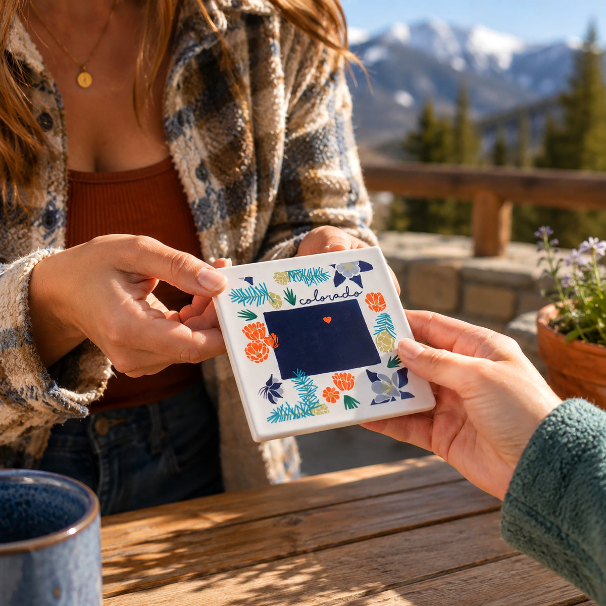 Colorado - Ceramic Coaster