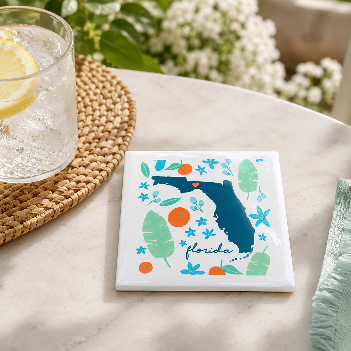 Florida - Ceramic Coaster