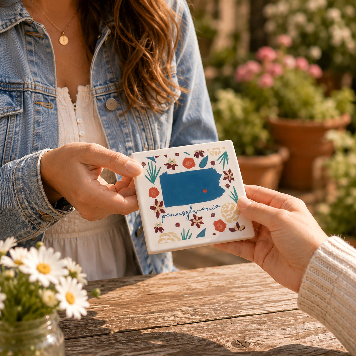 Pennsylvania - Ceramic Coaster