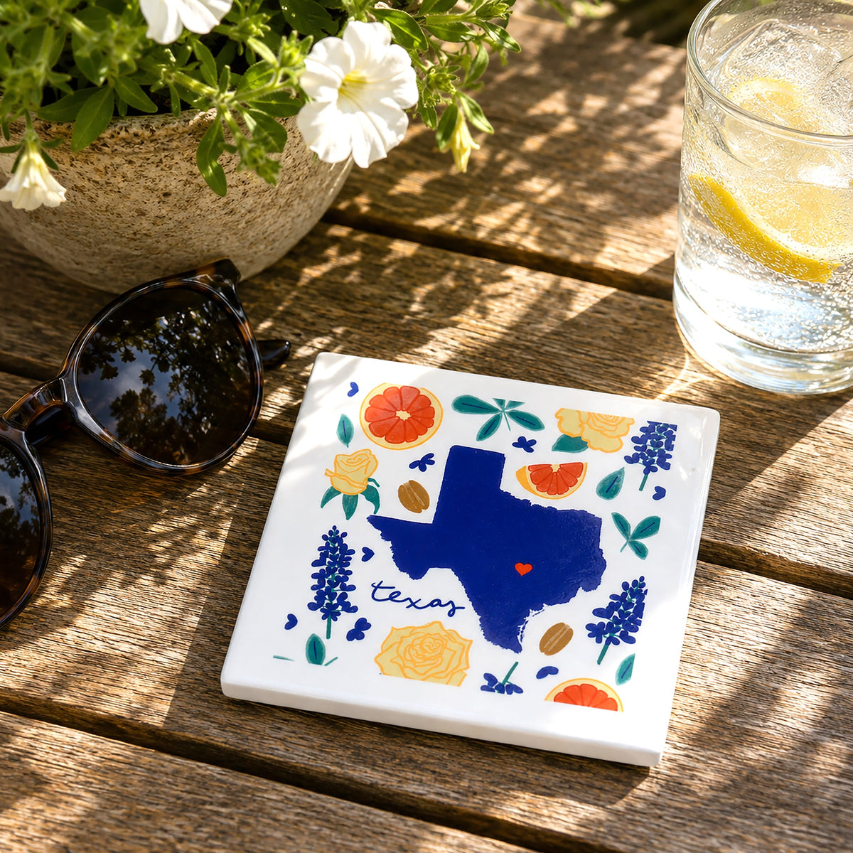 Texas - Ceramic Coaster