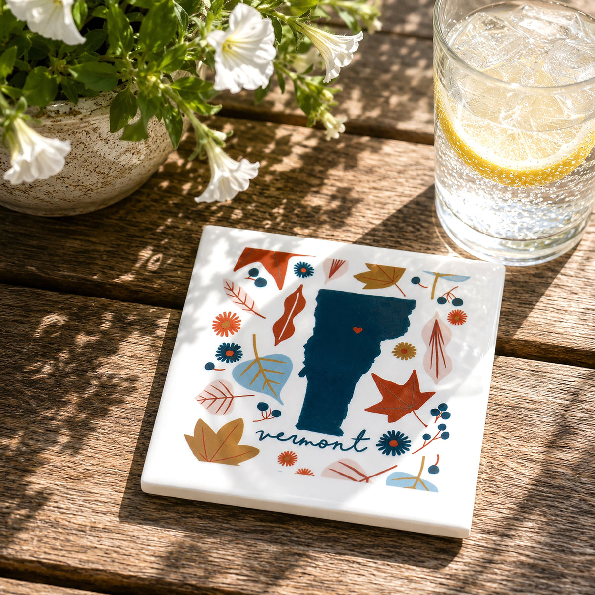 Vermont - Ceramic Coaster