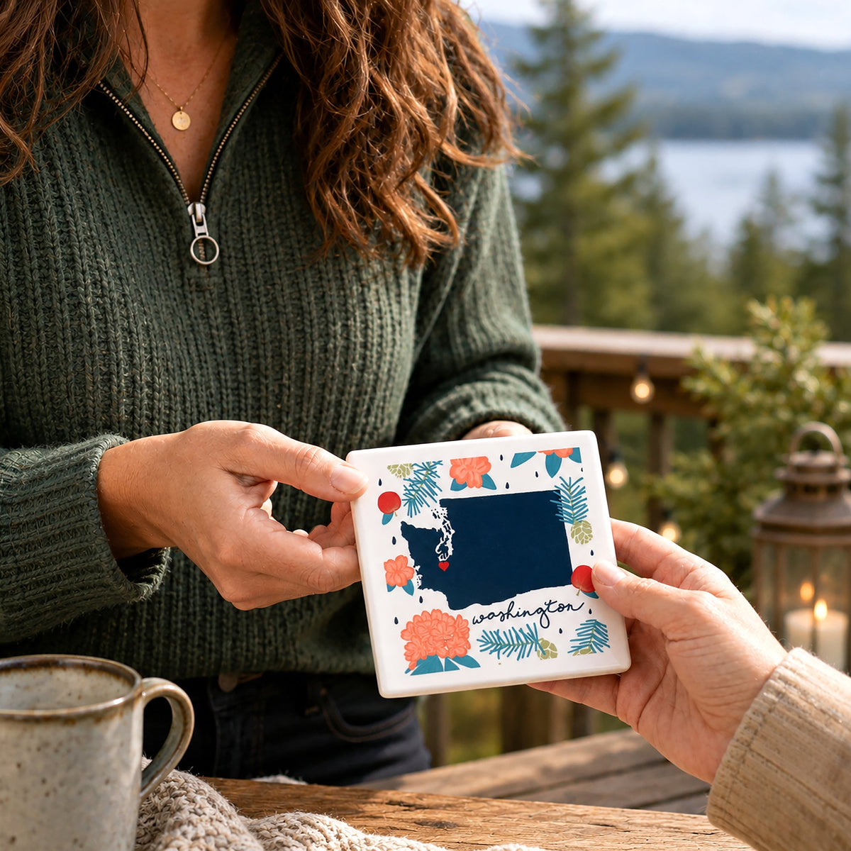 Washington - Ceramic Coaster