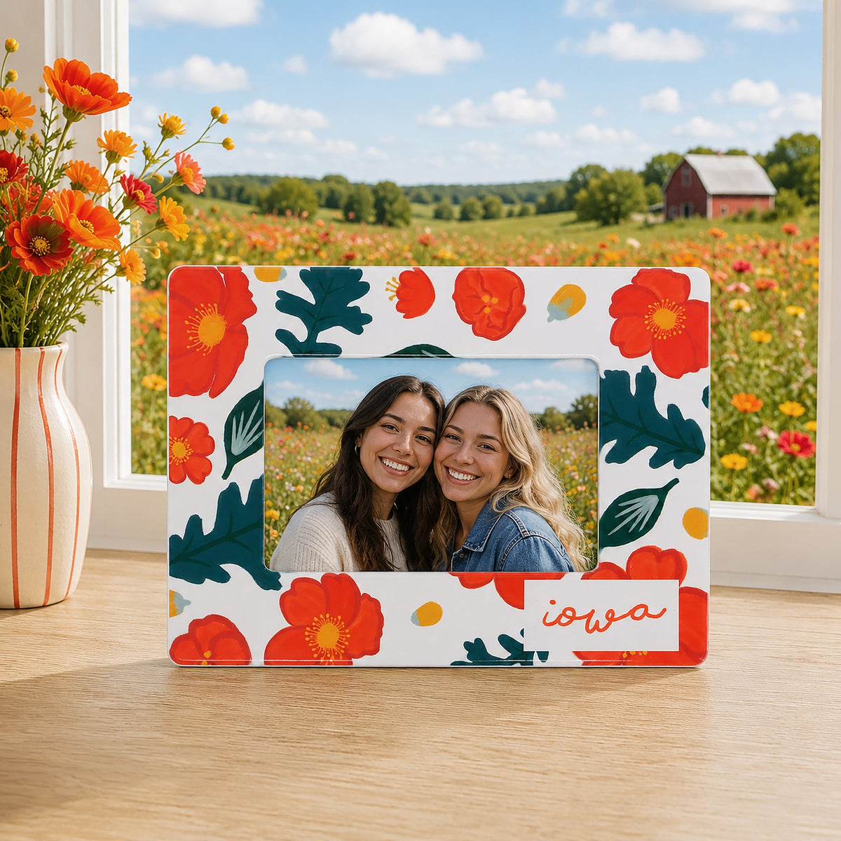 Iowa - Ceramic Frame