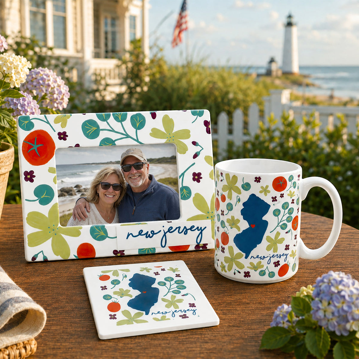 New Jersey - Ceramic Frame