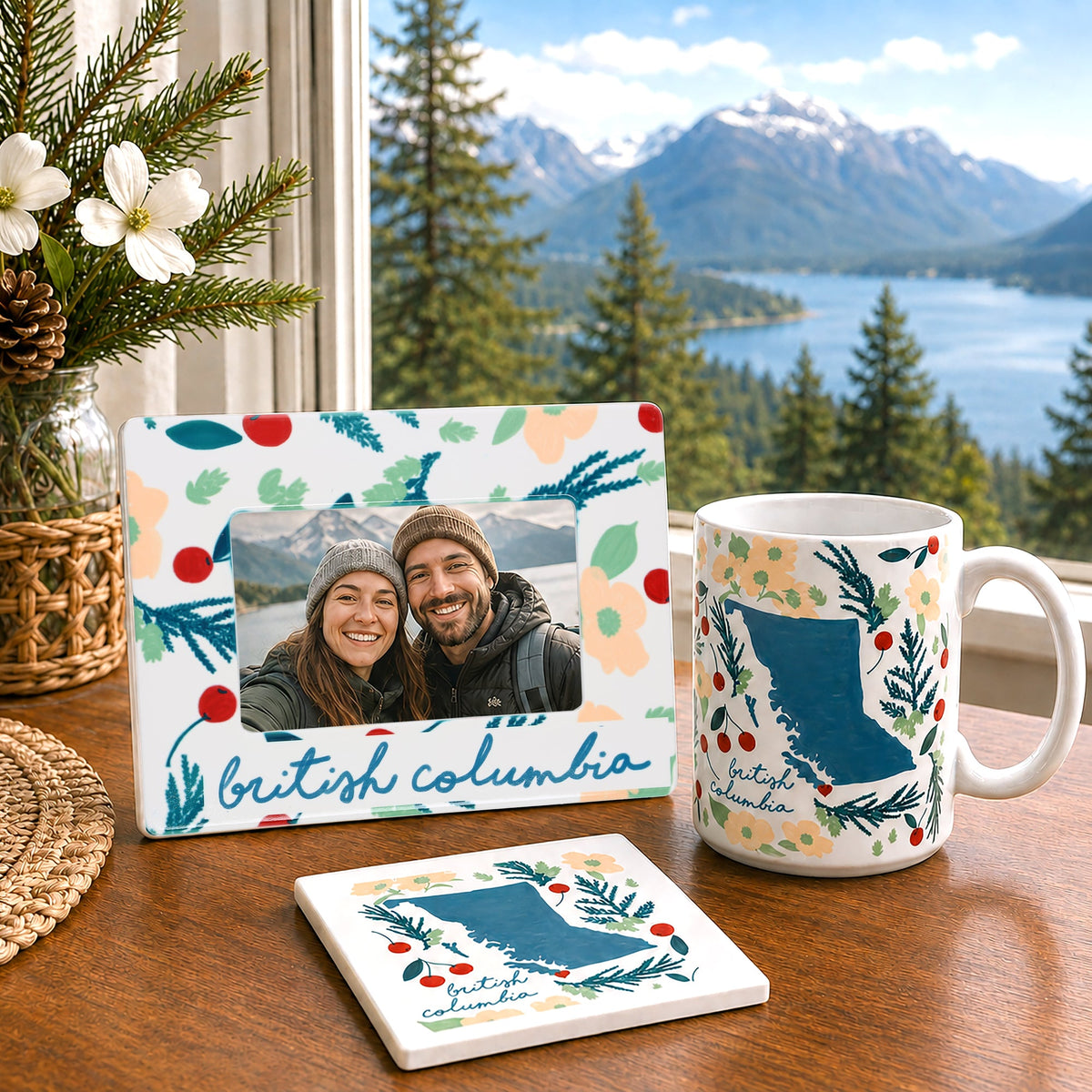 British Columbia - Ceramic Coaster