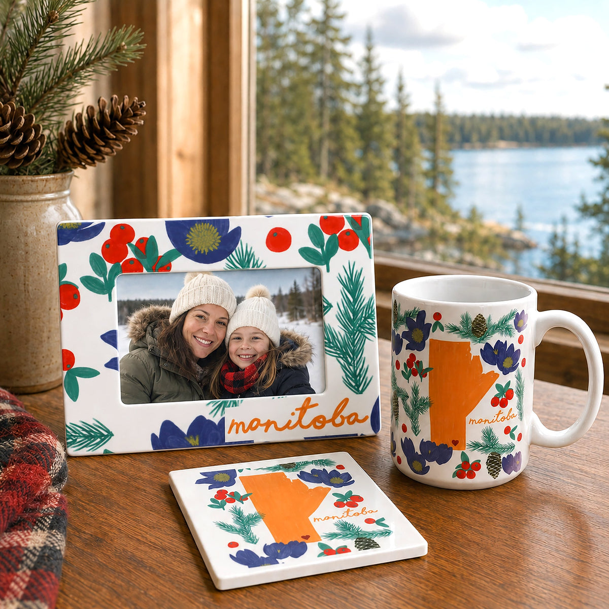 Manitoba - Ceramic Coaster