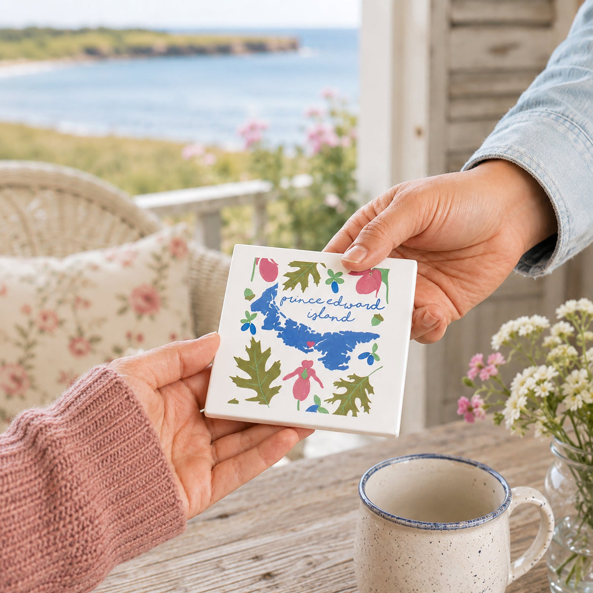 Prince Edward Island - Ceramic Coaster