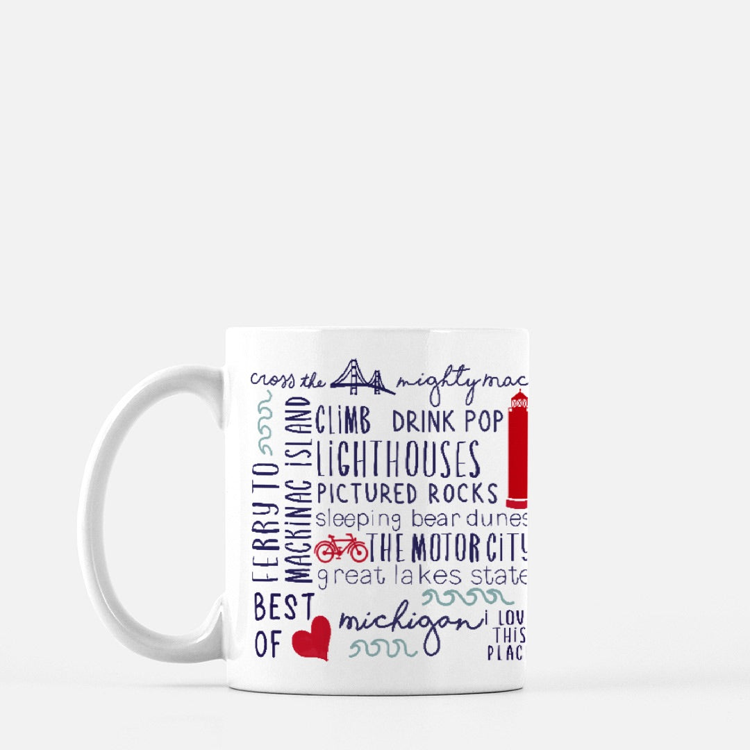 Mug - 11oz Best of Michigan