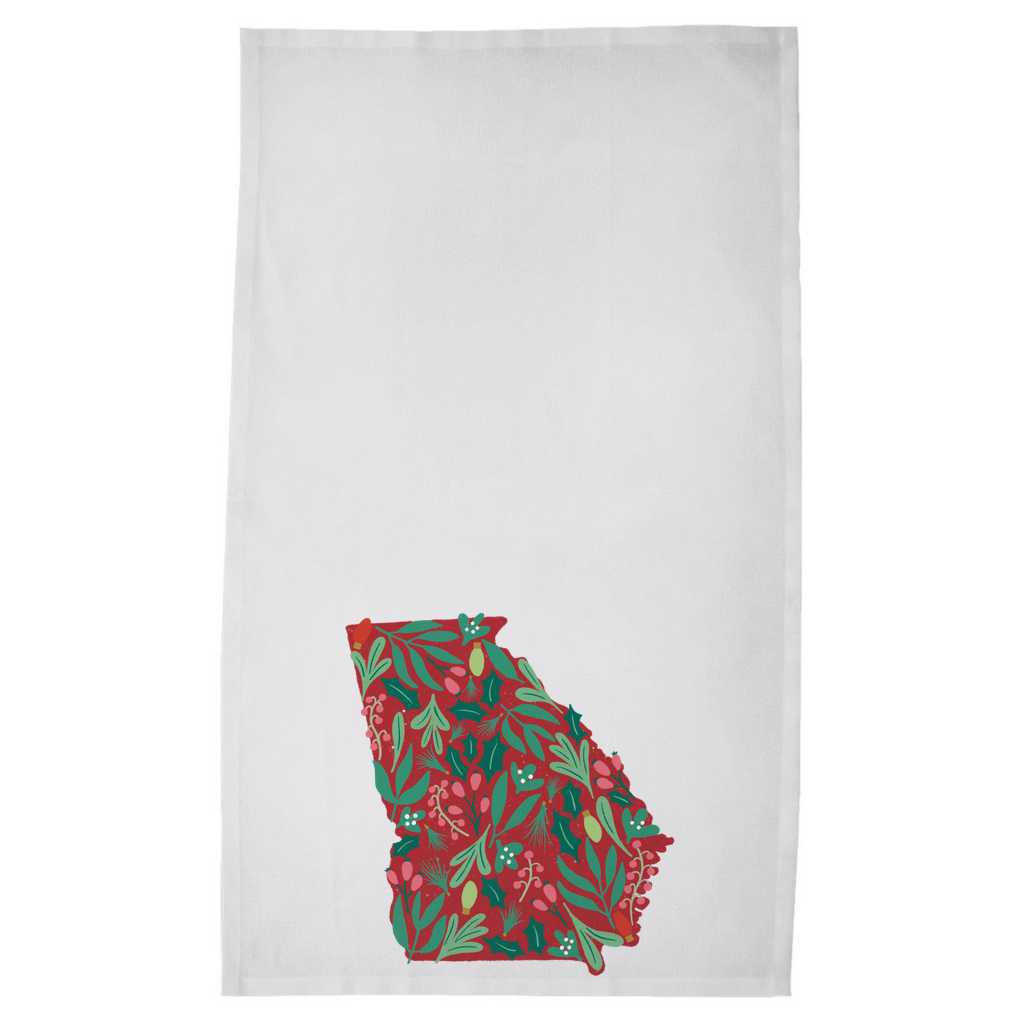 Tea Towel - Georgia Christmas