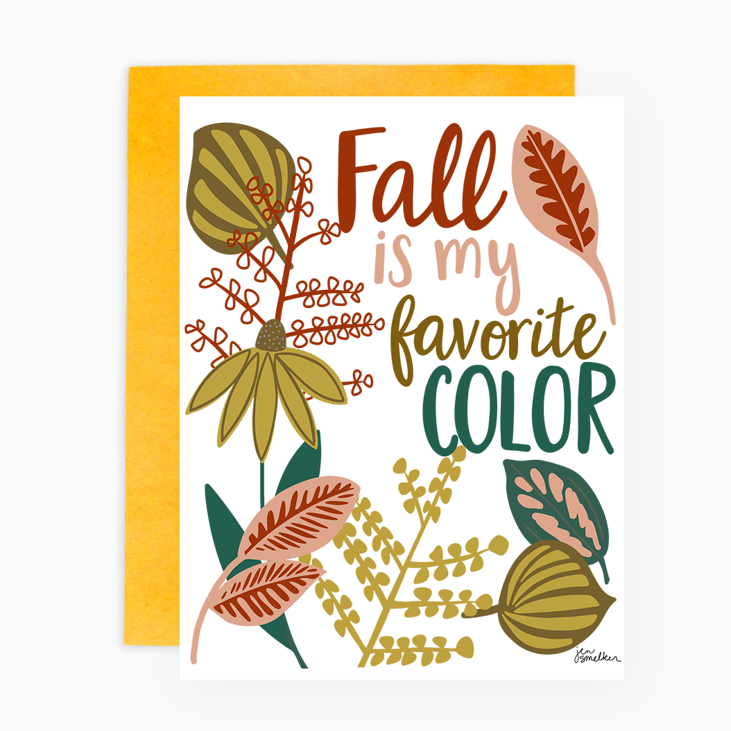 Greeting Card - Fall Favorite