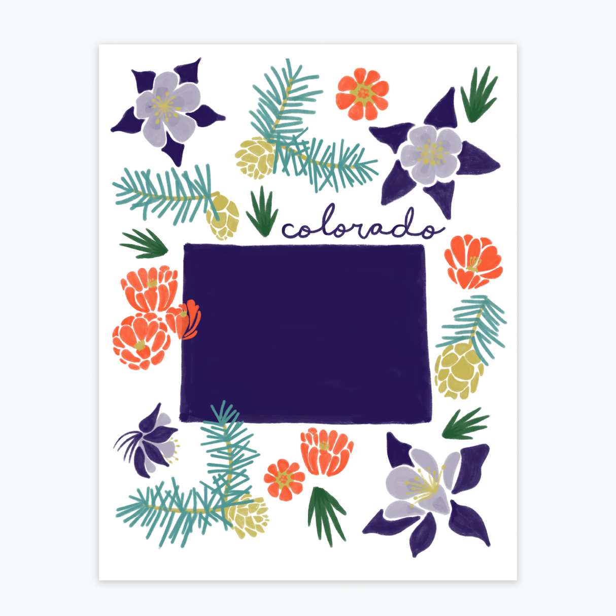 Art Print - Colorado Fresh State