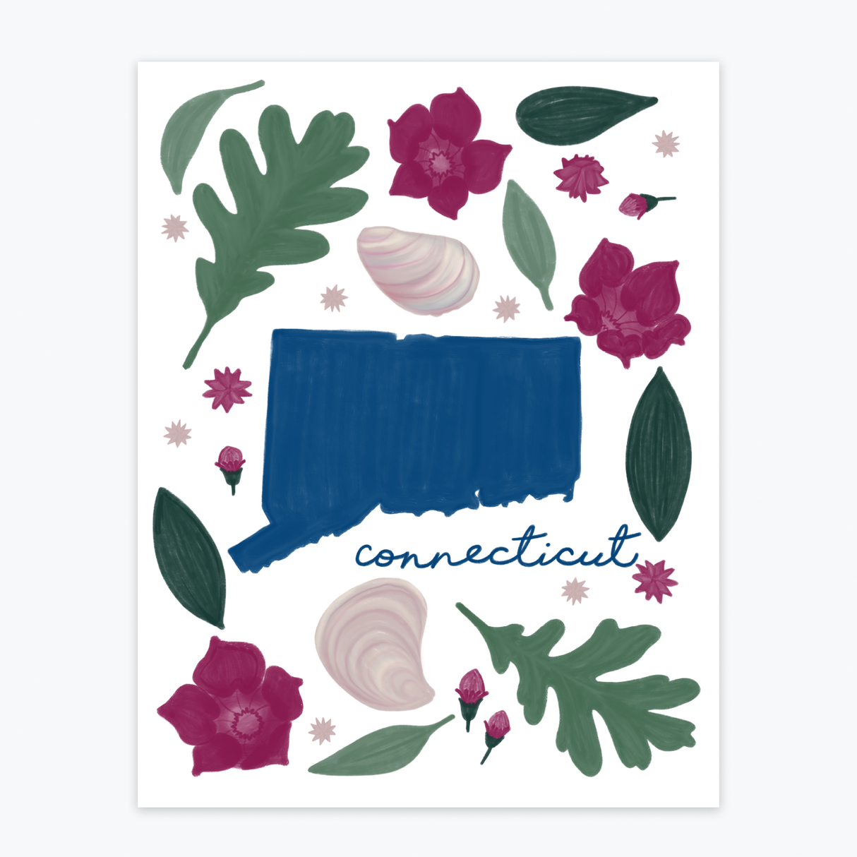 Art Print - Connecticut Fresh State