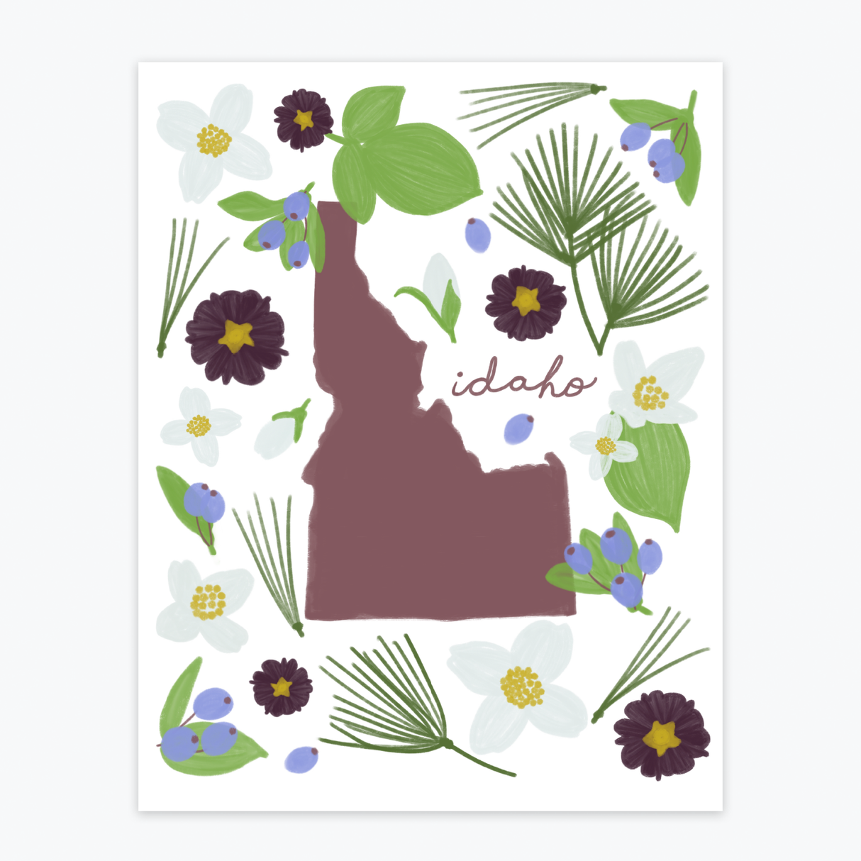 Art Print - Idaho Fresh State