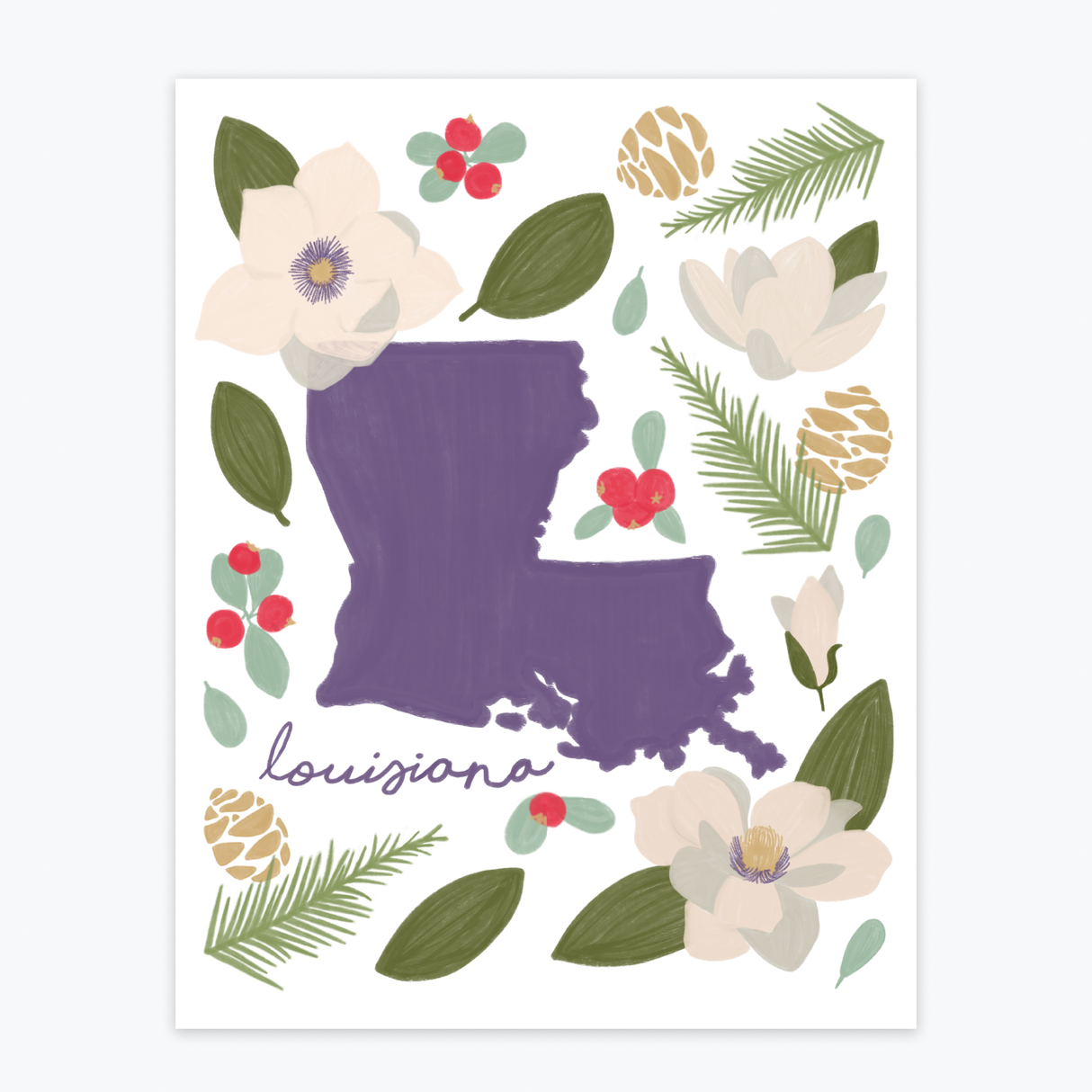 Art Print - Louisiana Fresh State