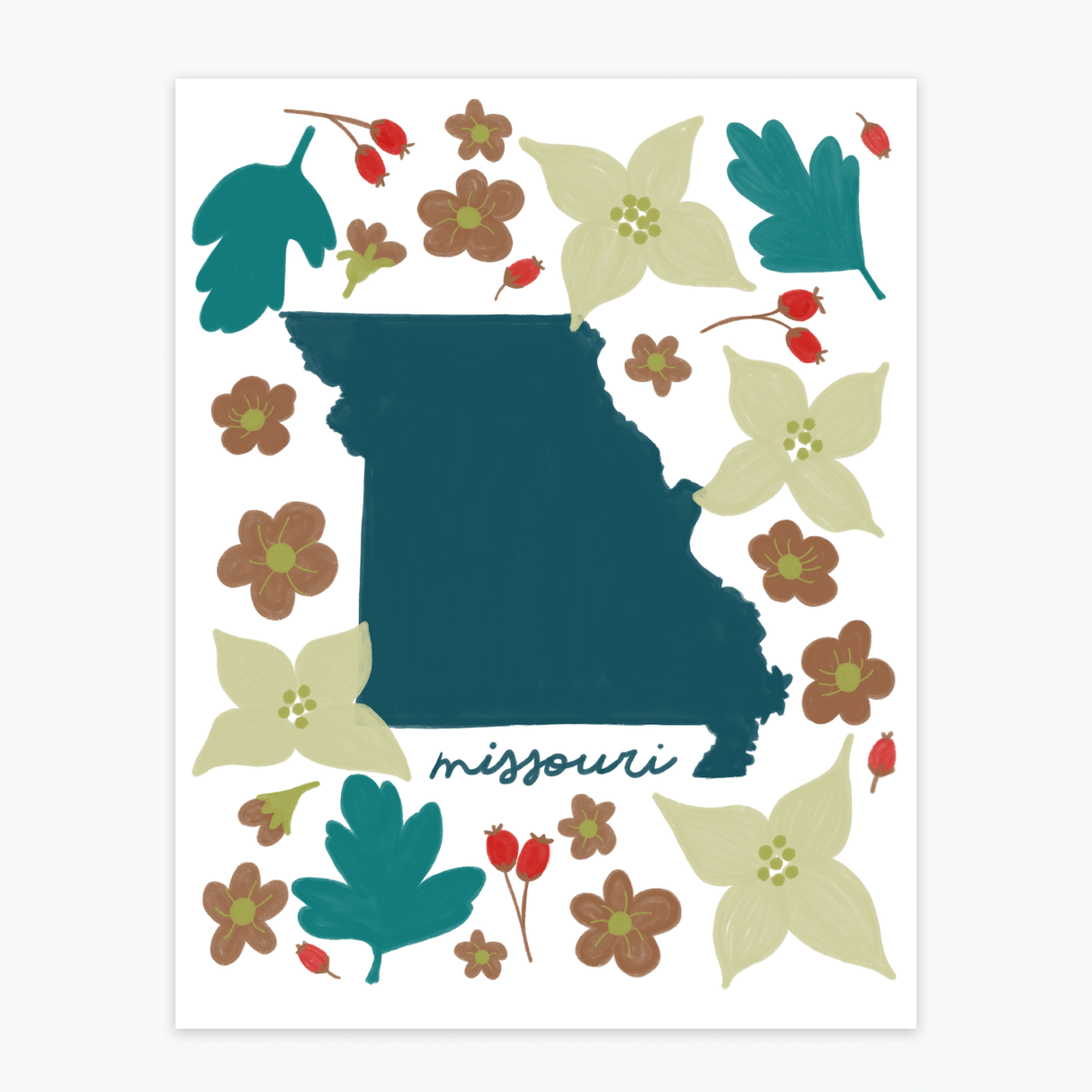 Art Print - Missouri Fresh State