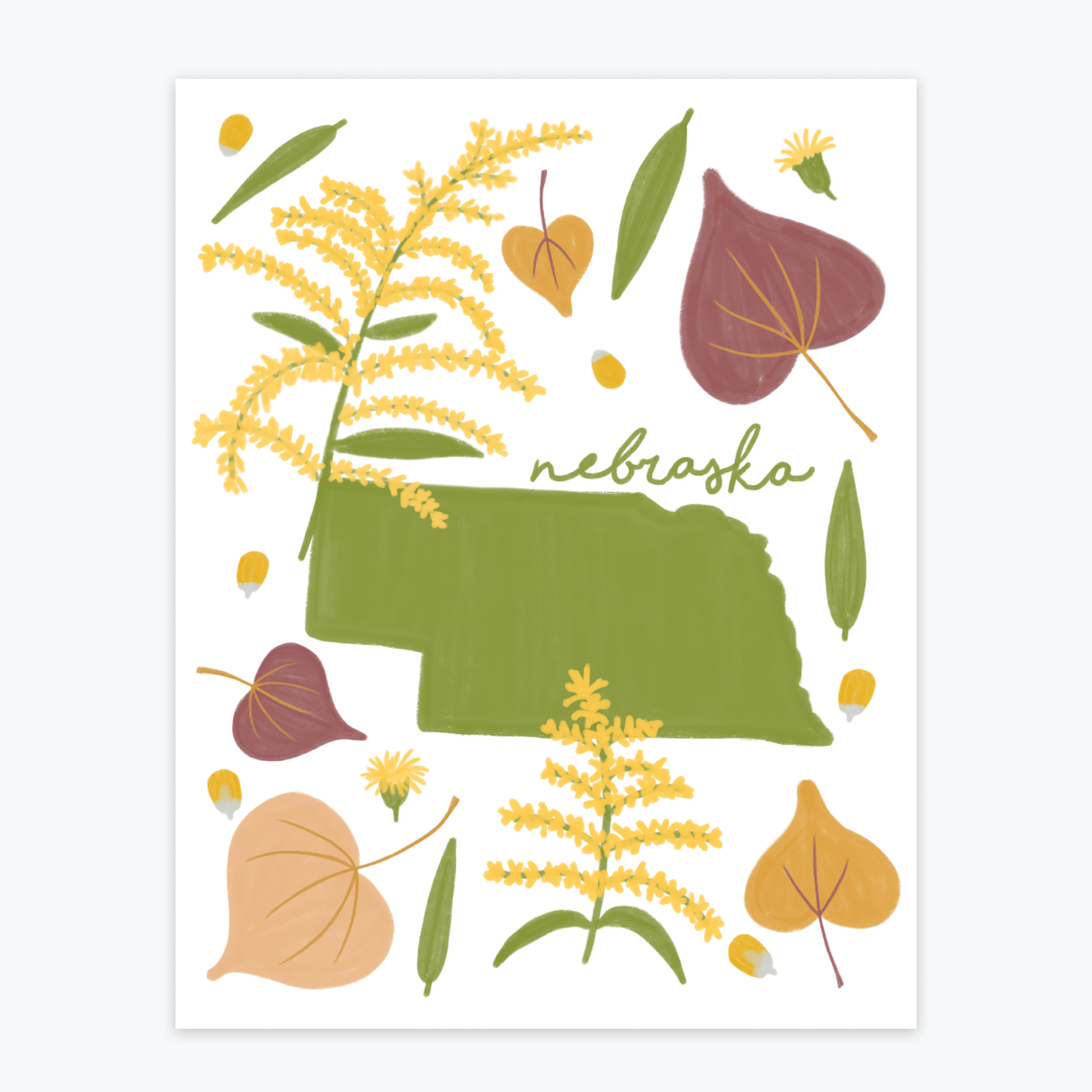 Art Print - Nebraska Fresh State