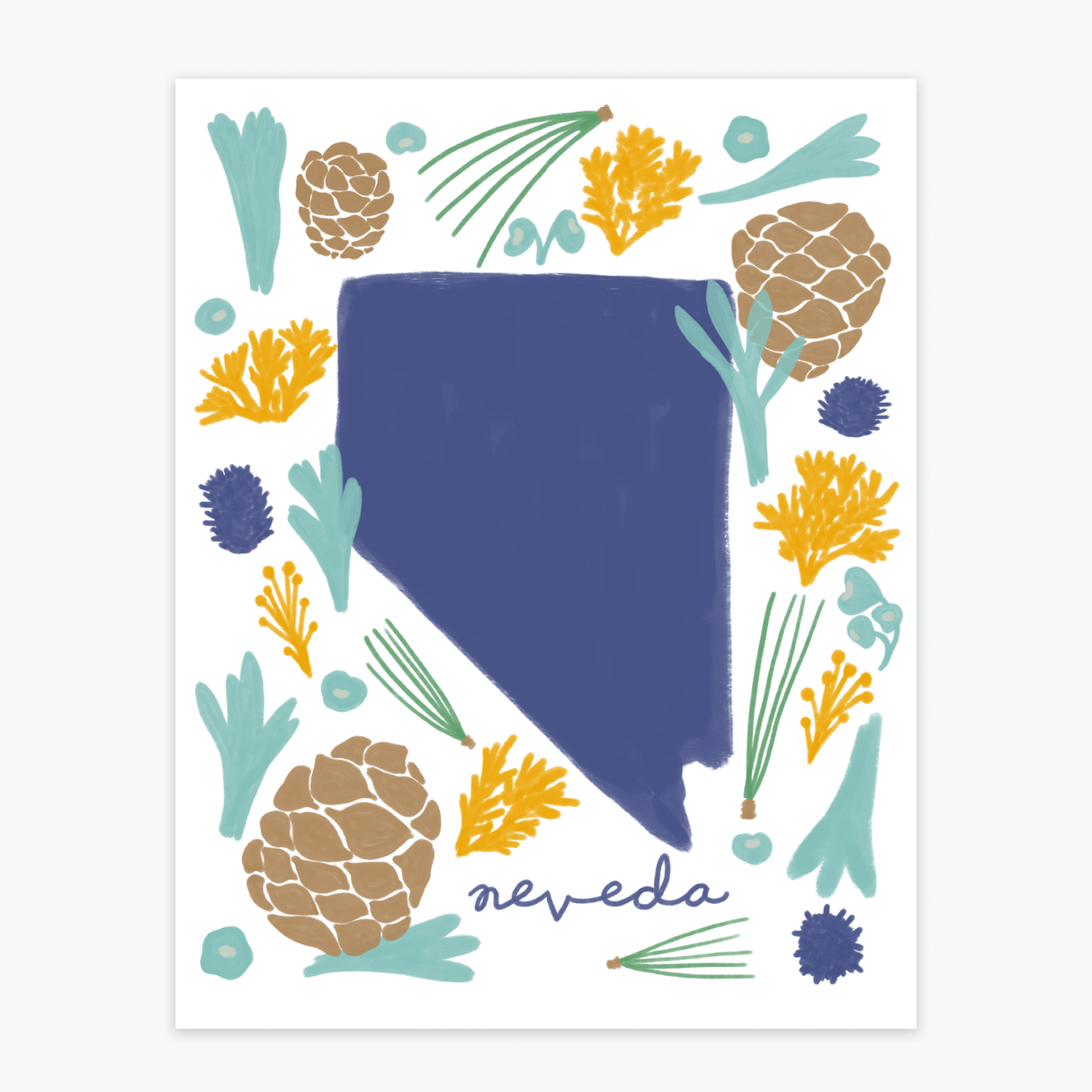 Art Print - Nevada Fresh State