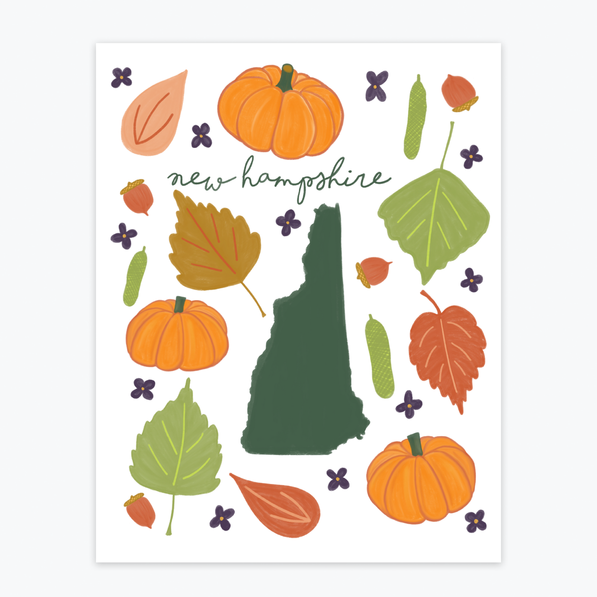 Art Print - New Hampshire Fresh State