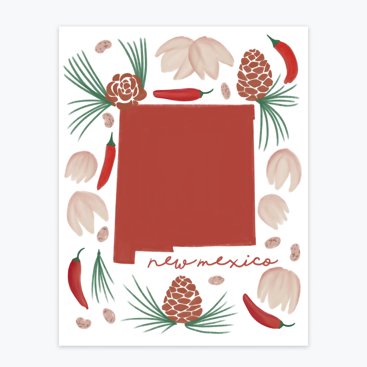 Art Print - New Mexico Fresh State