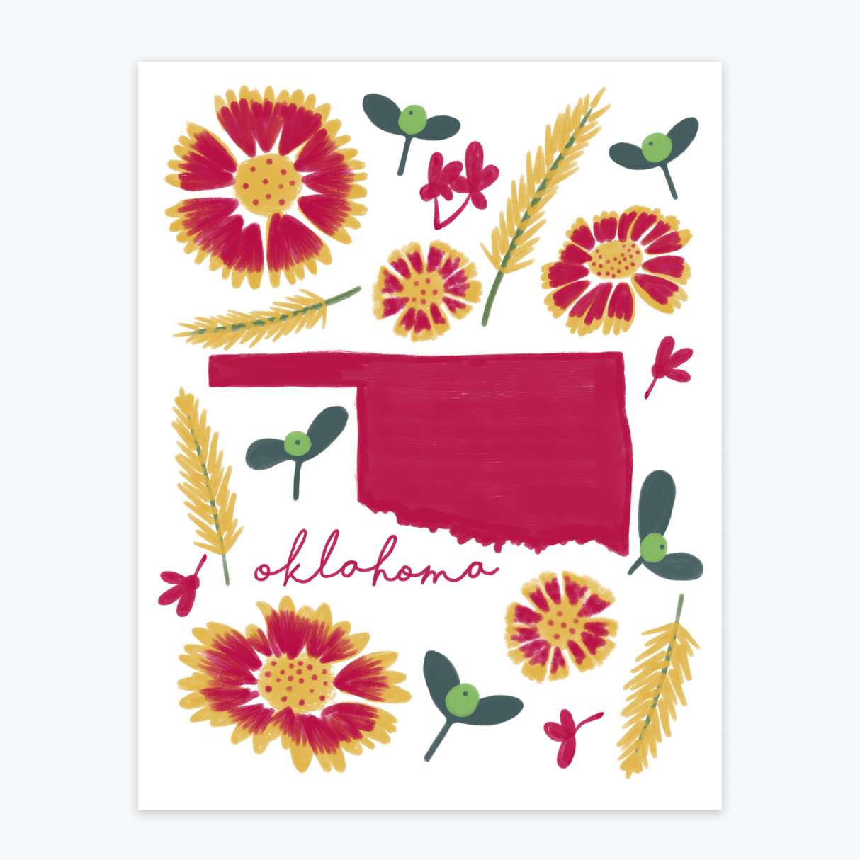 Art Print - Oklahoma Fresh State