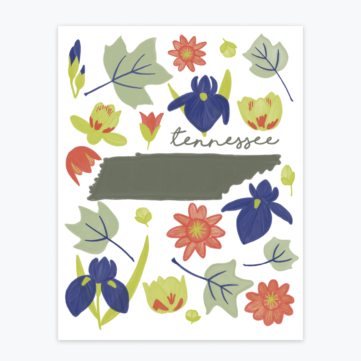Art Print - Tennessee Fresh State