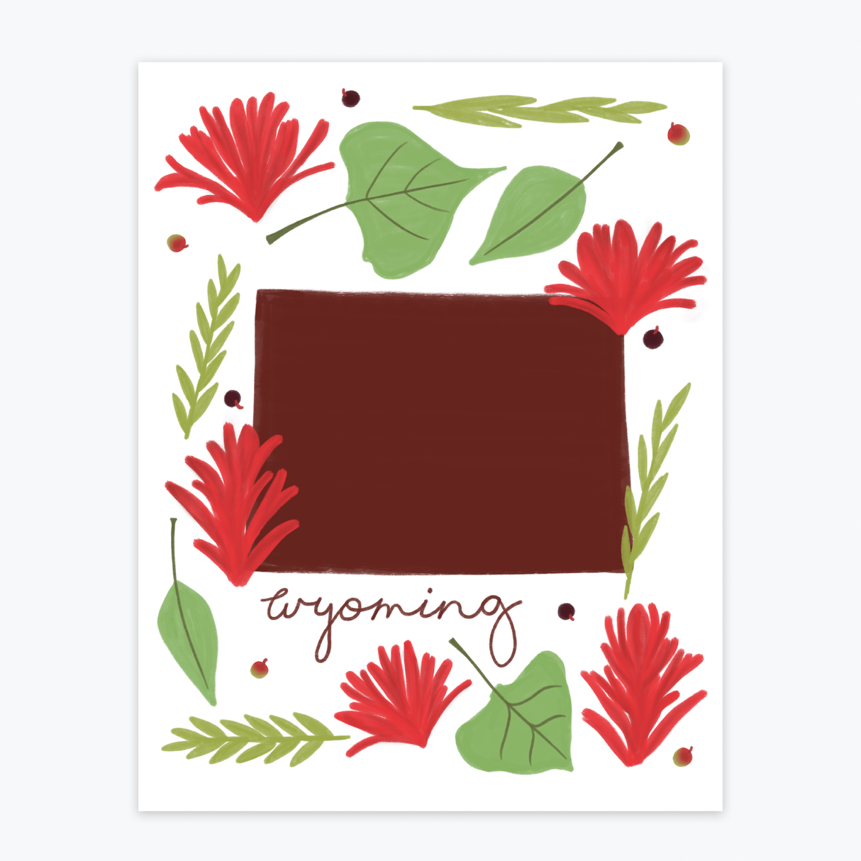 Art Print - Wyoming Fresh State