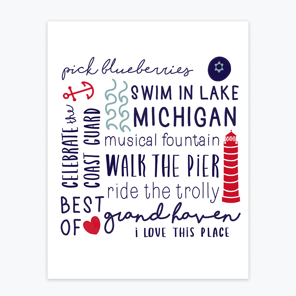 Art Print - Best of Grand Haven