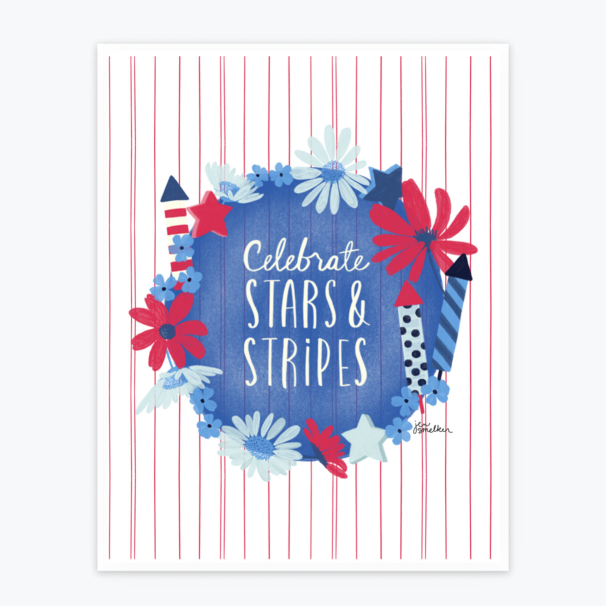 Art Print - Stars & Stripes