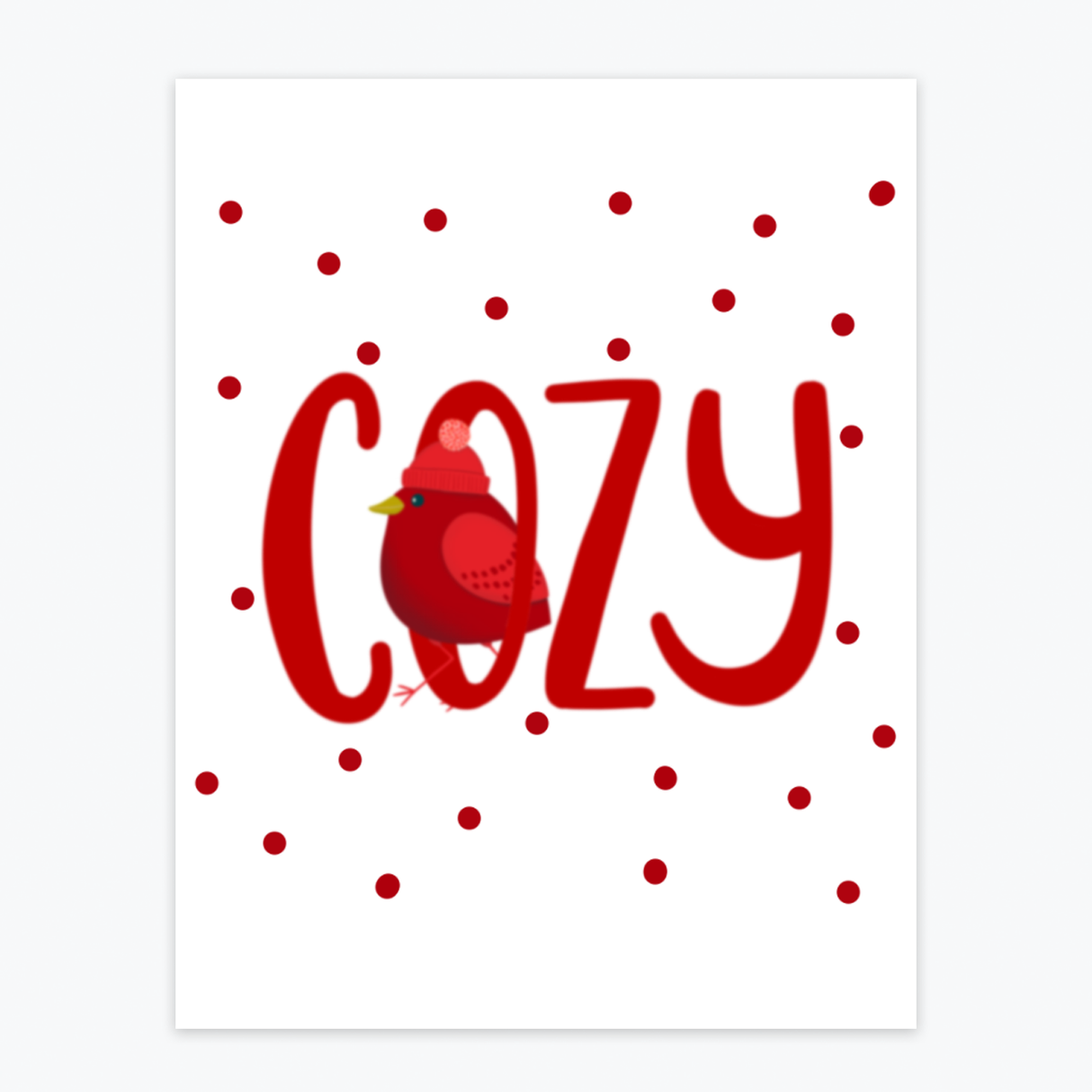 Art Print - Cozy