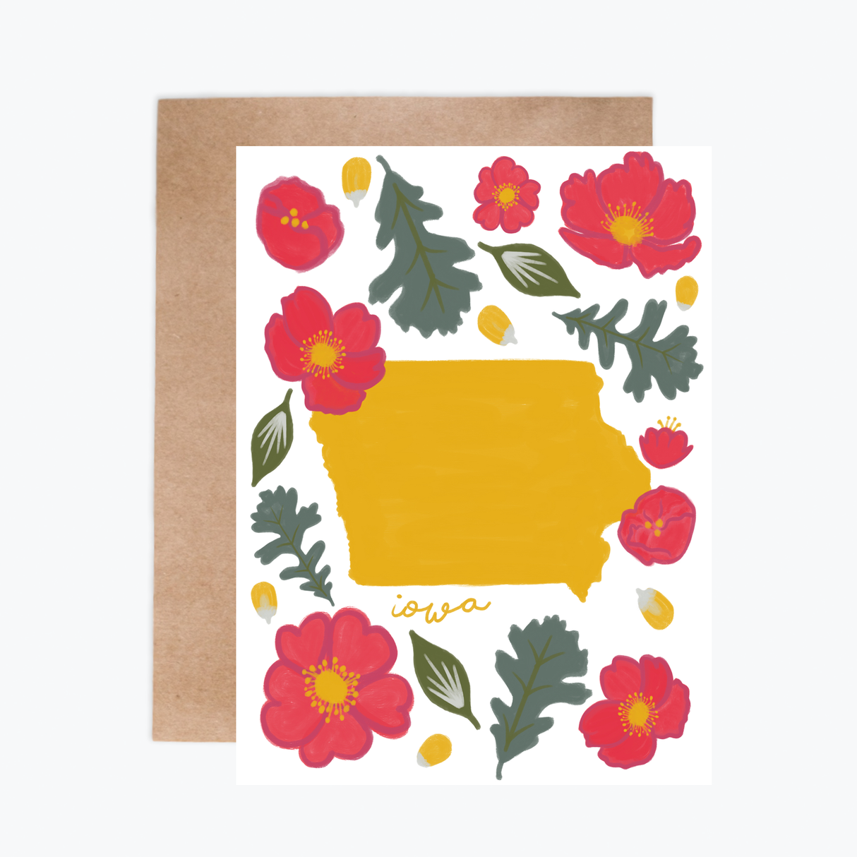 Greeting Card - Iowa Fresh State
