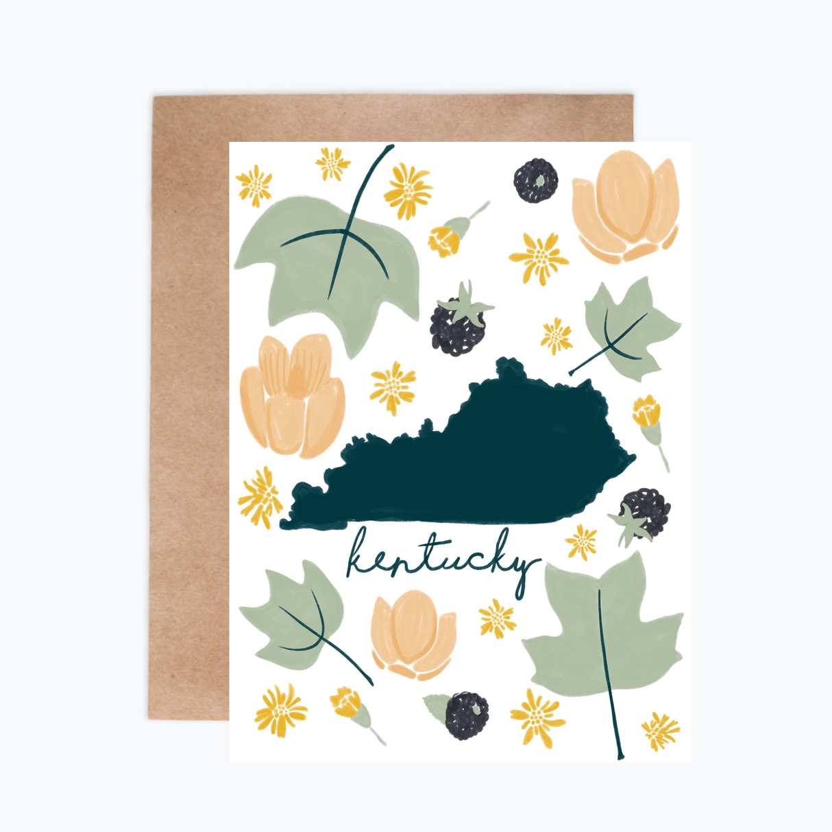 Greeting Card - Kentucky Fresh State