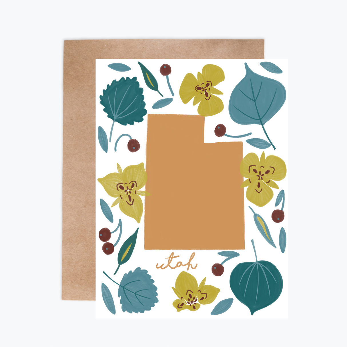 Greeting Card - Utah Fresh State
