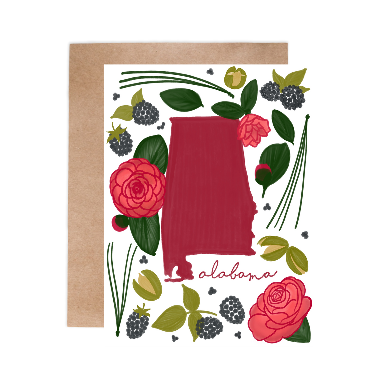 Greeting Card - Alabama Fresh State