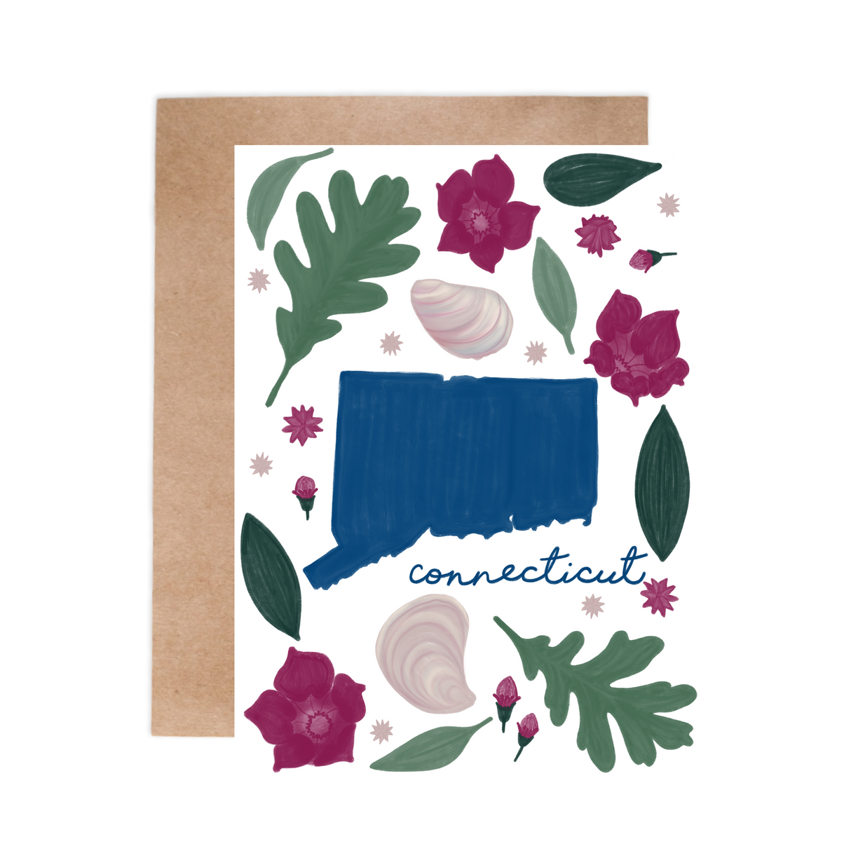 Greeting Card - Connecticut Fresh State
