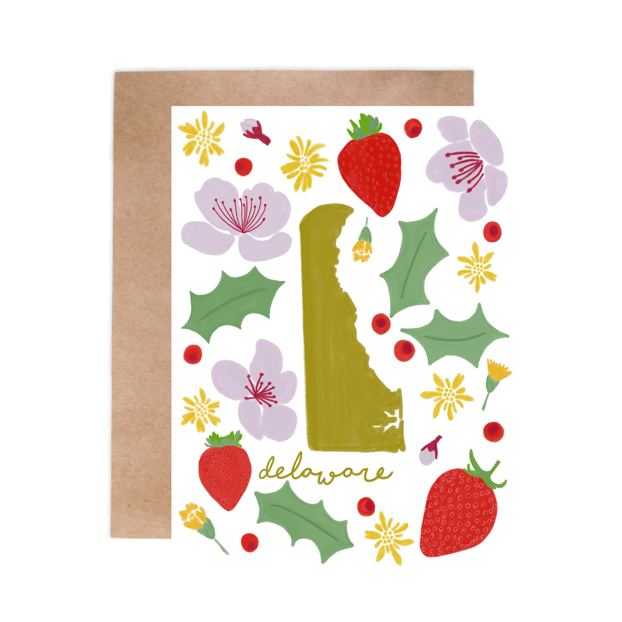 Greeting Card - Delaware Fresh State